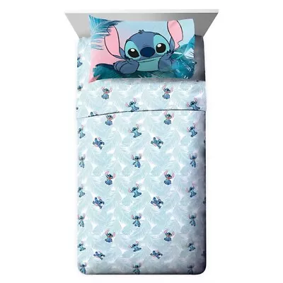 $31.99 • Buy Disney Lilo And Stitch Full Sheet Set 4 PC: Fitted & Flat Sheets, 2 Pillowcases