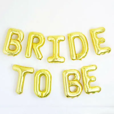 Bride To Be Foil Balloons Bachelorette Hens Party Bridal Shower Decorations • $19.99