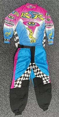 Child's Vintage Motocross Kit Kids Mx Sport 2000 RSR Pants Jersey Evo Racing  • $43.50