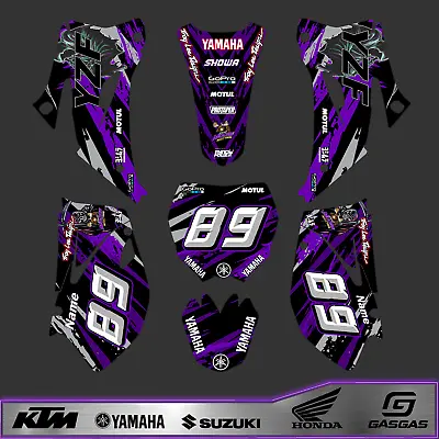 Graphics Kit For Yamaha YZ250F YZ450F (2006-2009) YZ 250F YZ 450F • $131.20