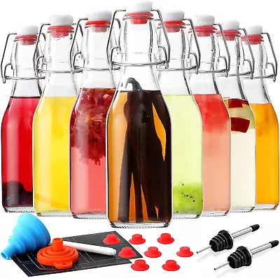 $30.50 • Buy Swing Top Glass Bottles - Flip Top Brewing Bottles For Kombucha Kefir Beer