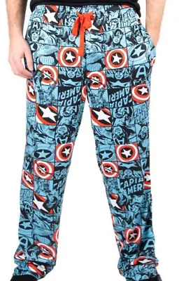 Adult Marvel Captain America Pajama Pants Costume SIZE M (new) • $22.99