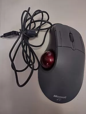 Microsoft Trackball Optical 1.0 Mouse USB X08-70386 Fully Functional Tested. • $27.95