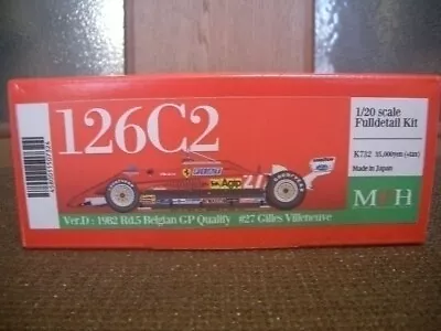 1/20 MFH Ferrari 126C2 Belgian GP Full Detail Kit • $821.49