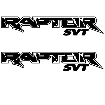 Replacement For F-150 Raptor SVT Trucks Bedside Decals Pair || Raptor 010 • $44.95