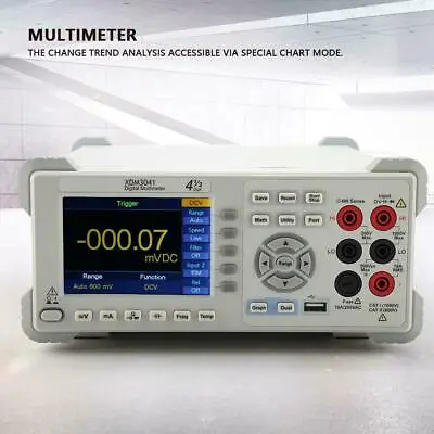 OWON XDM3041 4 1/2 Digit Dual-Display USB / RS232 / LAN Bench Multimeter +WIFI  • $379