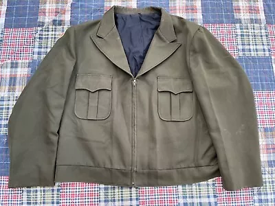 Rare Vintage MTA Transit Subway Bus Worker Jacket Coat Sz XL • $80.99