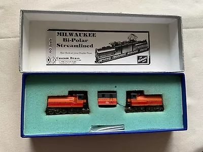 NJ Custom Brass Milwaukee Bi-polar N Scale Ohl Loco Used Needs Tlc. REDUCED! • £100