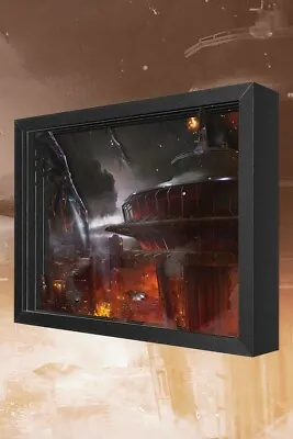 *Limited Edition* Mass Effect Legendary Edition Reaper Attack Shadow Box RARE!  • $285