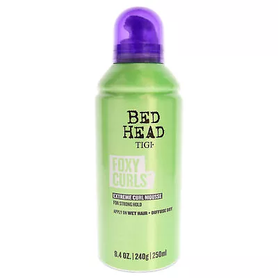 $29.71 • Buy Pack Of 2 Bed Head Foxy Curls Extreme Curl Mousse By TIGI - 8.4 Oz