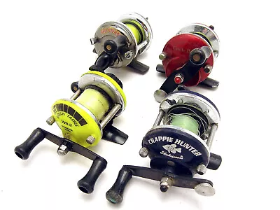 Lot Of 4 Vintage Small Levelwind Style Crappie Reels • $49.99