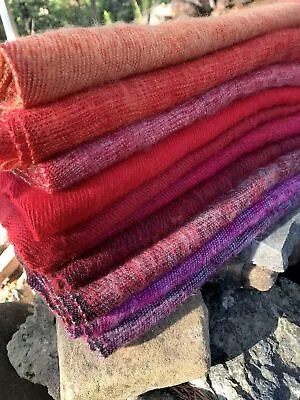 Soft Himalaya Yak Wool Scarf - Handmade In Kathmandu Valley Nepal • $25