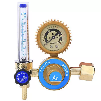 Argon CO2 Mig Tig Meter Regulator Pressure Gauge Welder Parts • $18.87