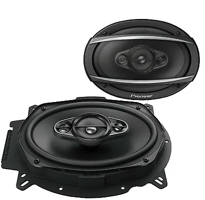 2x Pioneer TS-A6960F 450 Watts 6  X 9  4-Way Car Audio Coaxial Speakers 4 Ohms • $54.89