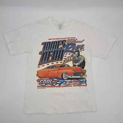 Vintage James Dean Run Shirt Men’s Medium 26th Annual Car 2005 Graphic Tee • $29.99