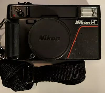 Vtg Nikon One Touch L35AF   Pikaichi  35mm Point & Shoot Film Camera. See Notes. • $70