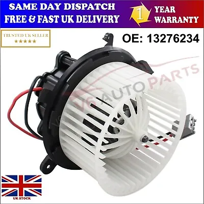 Heater Blower Motor Fan For 2009 - 2015 Opel Vauxhall Astra J Diesel Petrol RHD • £69