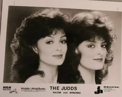 The Judds RCA Records Publicity Music Photo 8x10 Original Vintage • $14