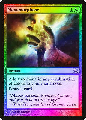 Manamorphose FOIL Modern Masters NM Red Green Uncommon MAGIC MTG CARD ABUGames • $6.65