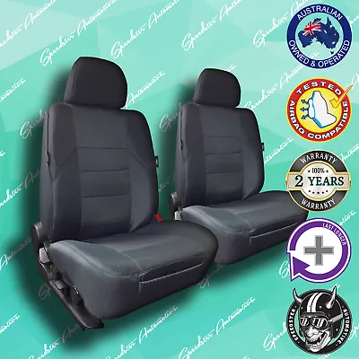 $110 • Buy Ssangyong Musso, Grey Front Car Seat Covers, High Quality Elegant Jacquard