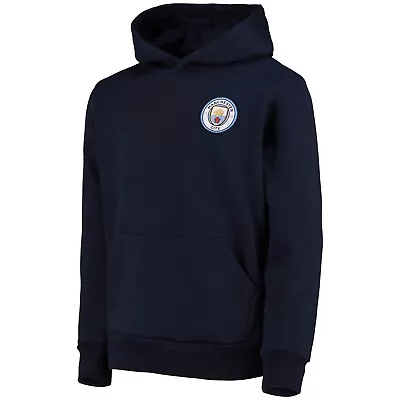 Manchester City Football Hoodie Boys 4 5 Years Kids Hooded Top MCH12 • £14.99