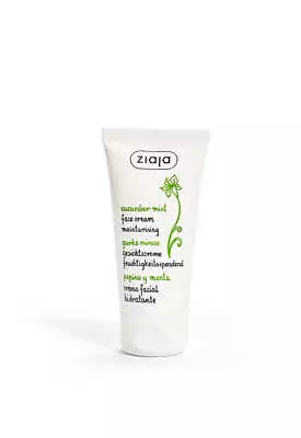 Ziaja Cucumber Mint Face Cream 50 Ml OFFICIAL UK • £7.87