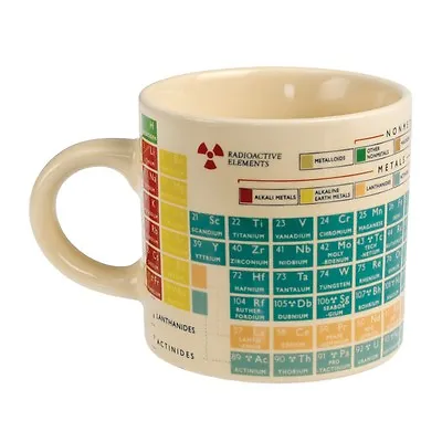 Rex London PERIODIC TABLE OF THE ELEMENTS CERAMIC MUG • £4.95