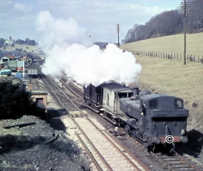WEST WYCOMBE RAILWAY STATION BUCKINGHAMSHIRE. 1963 Loco; 4638 PHOTO 12 X 8 (A4) • £6.90