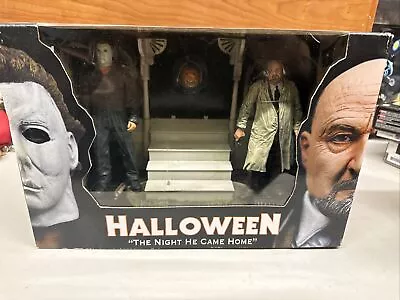 Neca 2004 Halloween Michael Myers Vs.Dr. Loomis THE NIGHT HE CAME HOME Diorama • $125