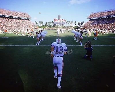 NFL 1980's  Miami Dolphins QB Dan Marino Miami Orange Bowl Color 8 X 10 Photo  • $5.99