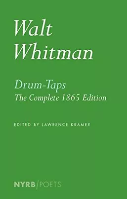 Drum-Taps By Walt Whitman Lawrence Kramer (Paperback 2015) • £11.18