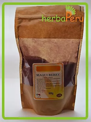 MAQUI Berry -[Aristotelia Chilensis] -pure Powder From Freeze-dried Fruit - 1kg • $130.01