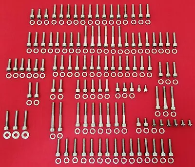 $71.95 • Buy Harley Vrod V-rod Vrsc Polished Stainless Steel Engine Bolt Screw Kit Set