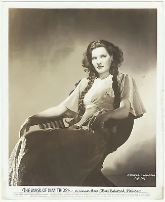 Marjorie Hoshelle Lobby Card Photo The Mask Of Dimitrios (1944) • £7.71
