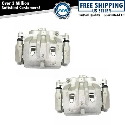 New Front Disc Brake Caliper With Bracket & Hardware Pair For Toyota Lexus • $154.03