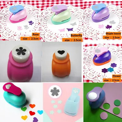 DIY Mini Paper Punch Scrapbooking Card Embossing Tool Hand Die Cutter Puncher • $4.69