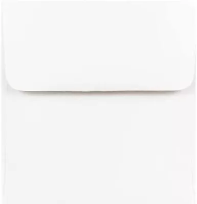 Square Envelopes Die Cut Greeting Envelopes Fits 5.5 X 5.5 Inch Cards White 20  • $7.49