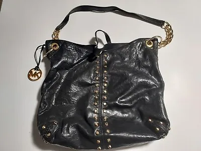 Michael Kors Uptown Astor Legacy Large Leather Shoulder Tote Bag  • $27.20