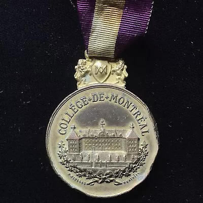 Canada: 1885 College De Montreal Medal Leroux 1220 • $21.79