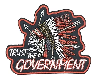 Trust The Government Indian Funny Adult Humor Vintage Style Retro Patch Hat Cap • $5.60