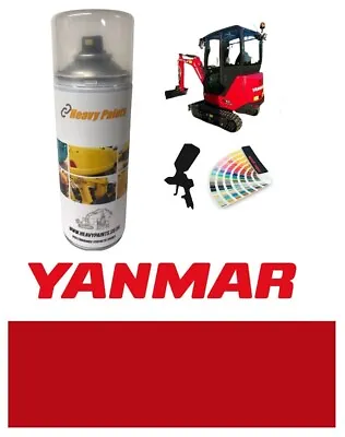 Yanmar SV Maroon Red Digger Enamel Paint 400ml Aerosol • £22.99