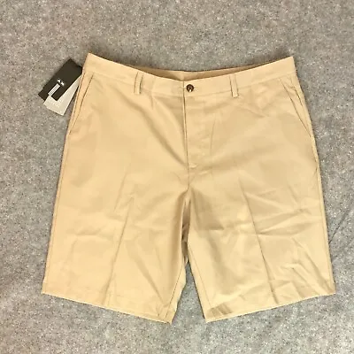 Adidas Mens Shorts 40 Khaki Tan Golf Dress Pockets Lightweight Climalite NWT • $24.98