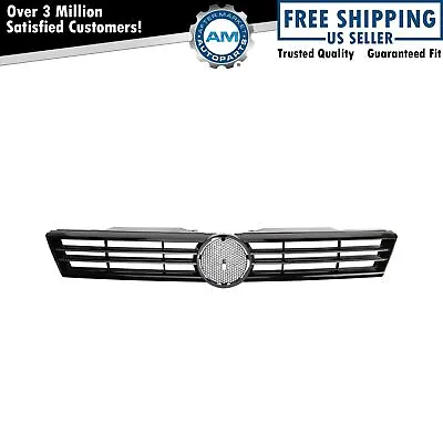 $45.95 • Buy Grille Assembly Black & Chrome Direct Fit For 2011-14 VW Jetta Sedan Grille