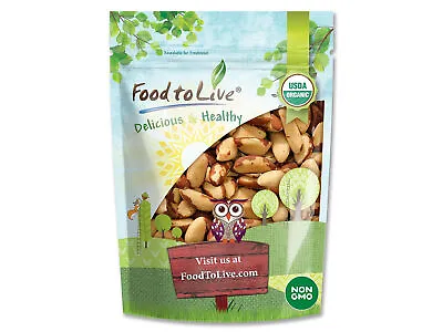 Organic Brazil Nuts - Non-GMO Kosher Raw Vegan - By Food To Live • $377.89