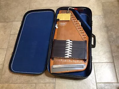 VTG Oscar Schmidt 36 String Autoharp Music Instrument W/Case Tuner Music Sheets • $295