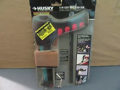 Husky 5-in-1 Soft Grip Versa Saw Hacksaw Jigsaw Holesaw Jab Saw Tile Saw • $15