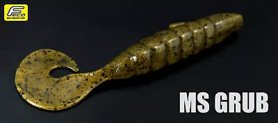 Deps MS GRUB 4 Inch 9.4 G Multi-spec Grub Soft Bait  For Bass • $13.89