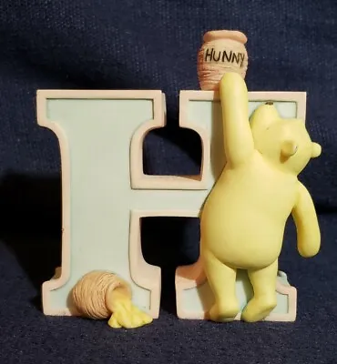 Disney Classic Winnie The Pooh Ceramic Alphabet Letter  H  Michel & Co.  • $17.95