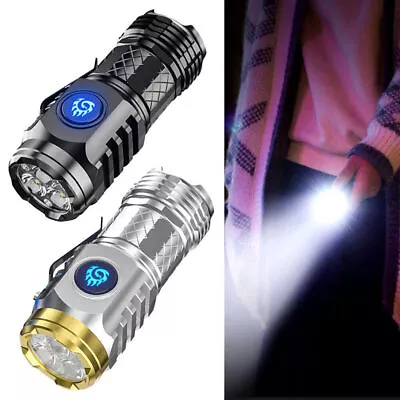 Three-Eyed Monster Mini Super Power Flashlight For Home/Camping Waterproof HOT • $7.99