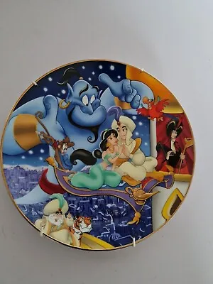 Disney Collectors Plate Aladdin (1992) Kenleys VGC • £14.99